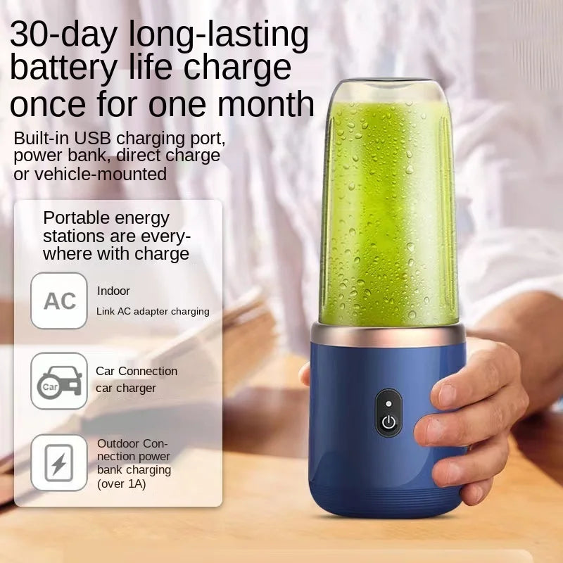Portable Electric Fruit Juice Blender-Food Mixer & Blender-DECOROLALA