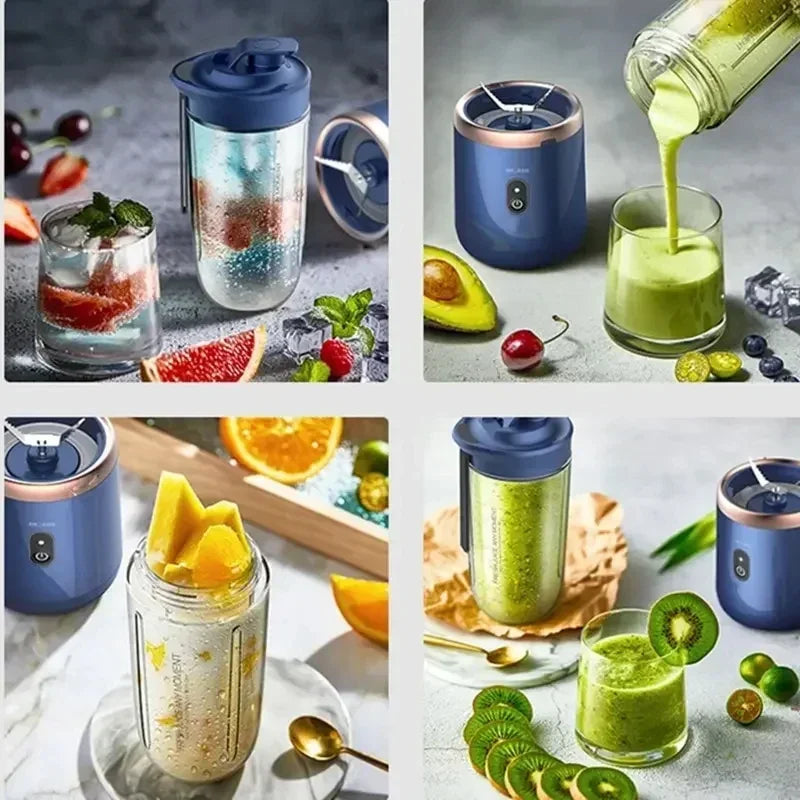 Portable Electric Juicer Blender-Food Mixer & Blender-DECOROLALA
