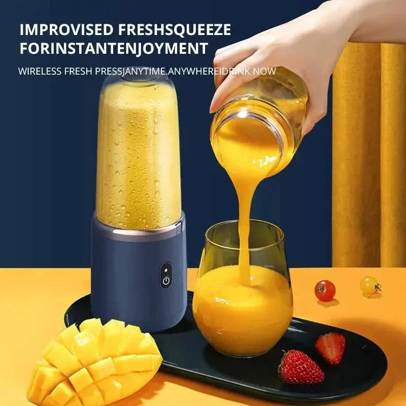 Portable Electric Juicer Blender-Food Mixers & Blenders-DECOROLALA