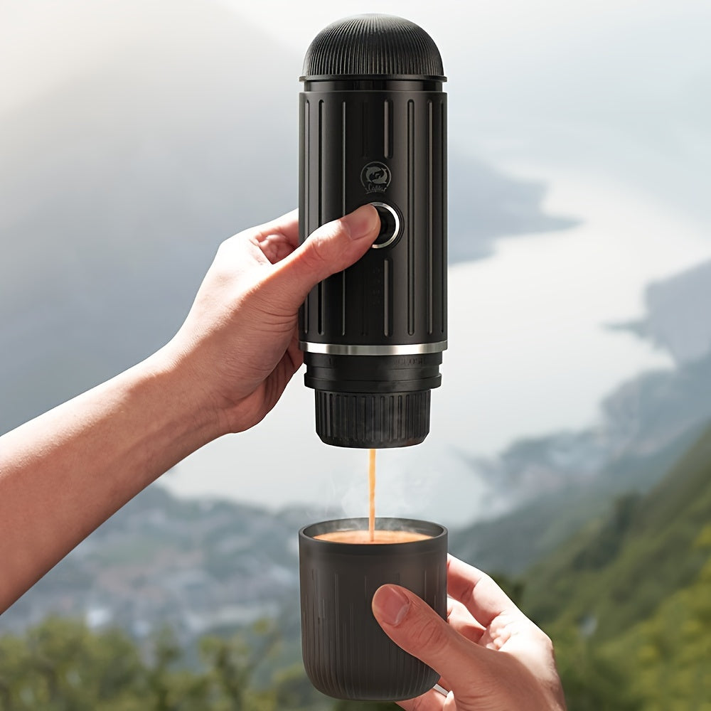 Portable Espresso Machine - USB-C Rechargeable 100W Black-Espresso Machine-DECOROLALA