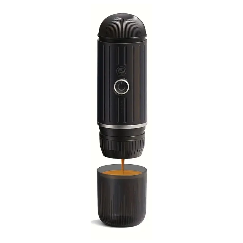 Portable Espresso Machine - USB-C Rechargeable 100W Black-Espresso Machine-DECOROLALA