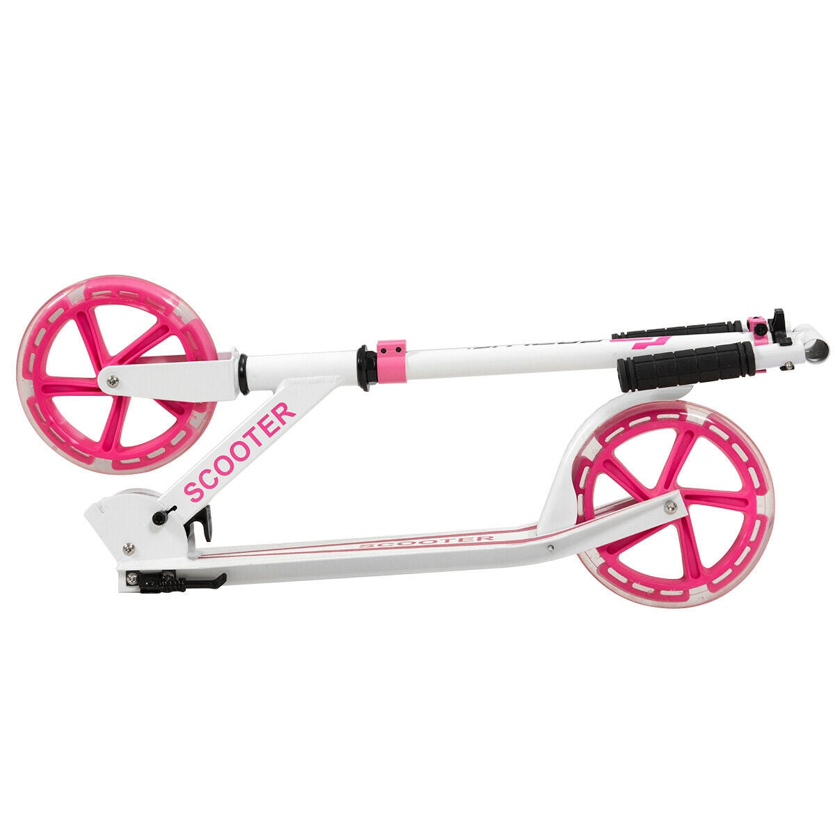 Portable Folding Sports Kick Scooter with LED Wheels