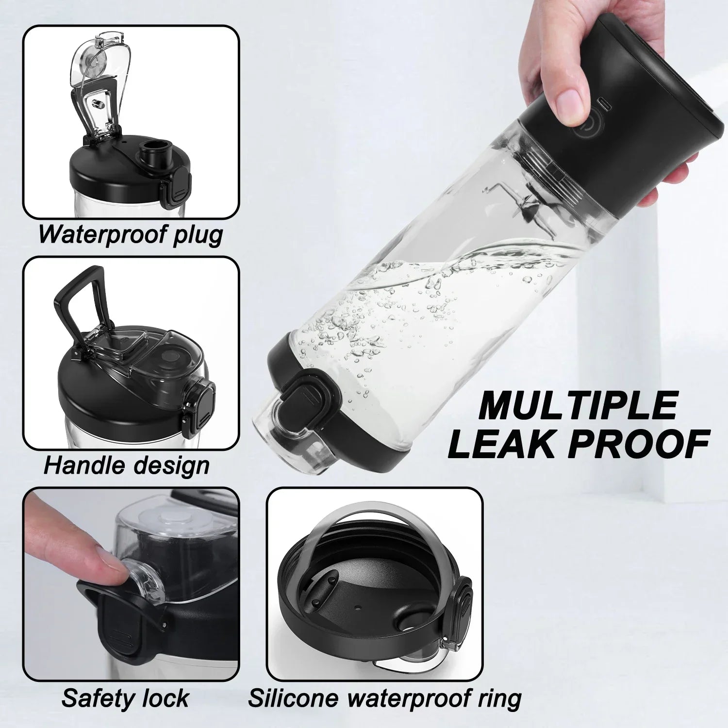 Portable USB Rechargeable Mini Blender-Food Mixer & Blender-DECOROLALA