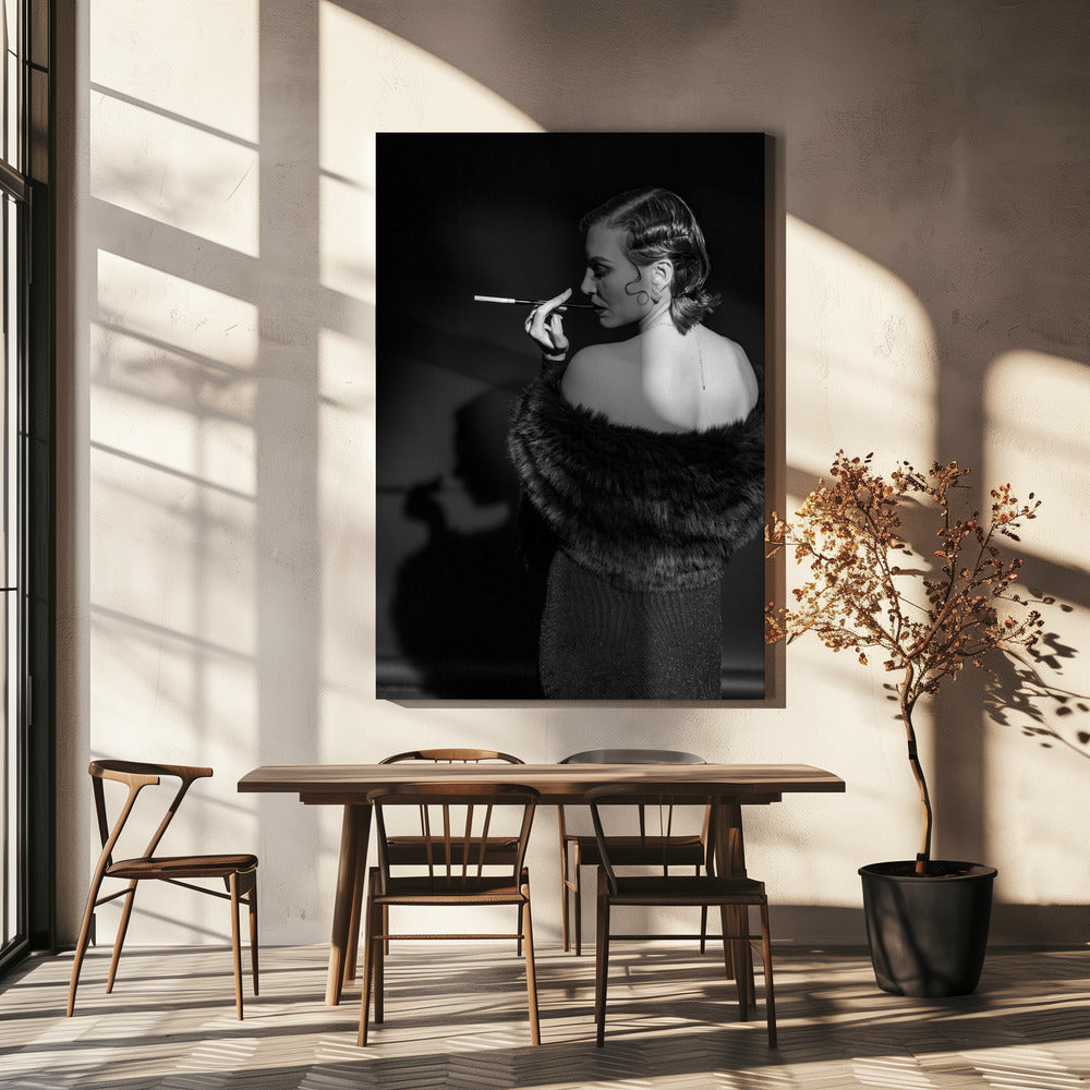 Portrait by Boris Lichtman-canvas-DECOROLALA