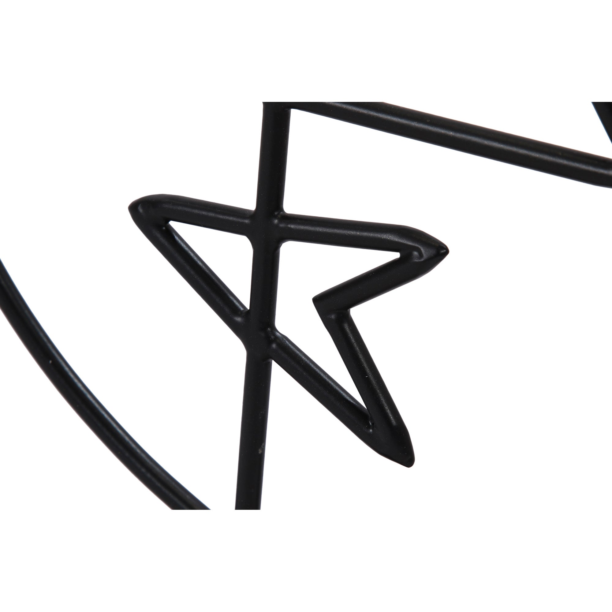 Posie Indoor Iron Statue, Matte Black-Statue-DECOROLALA