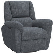 Power Recliner Chair Chenille Dark Grey USB-DECOROLALA
