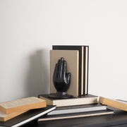 Praying Hands Bronze Cast Iron Book Ends-Bookends-DECOROLALA