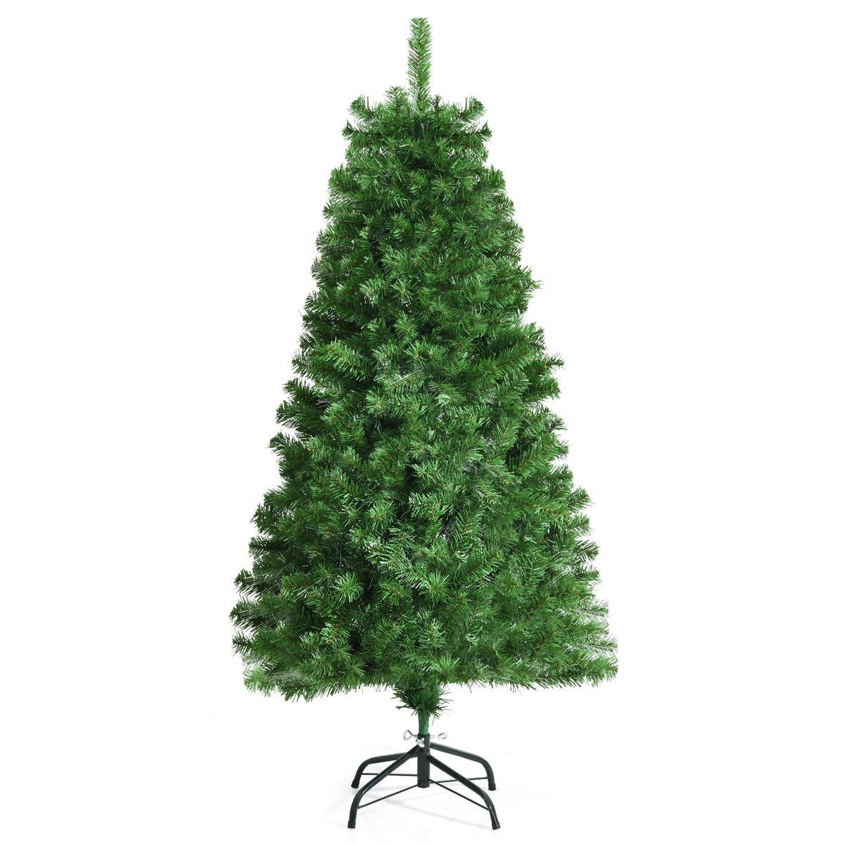 Pre-lit Multi-Colored Fiber Optic Spruce Artificial Christmas Tree-5 ft-Christmas Trees-DECOROLALA