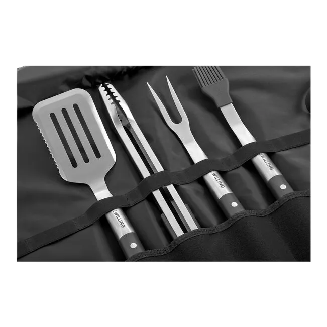 Premium Stainless Steel BBQ Tool Set – 5-Piece Grill Accessories-Kitchen Tools-DECOROLALA