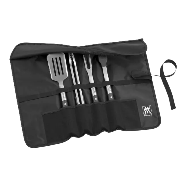 Premium Stainless Steel BBQ Tool Set – 5-Piece Grill Accessories-Kitchen Tools-DECOROLALA