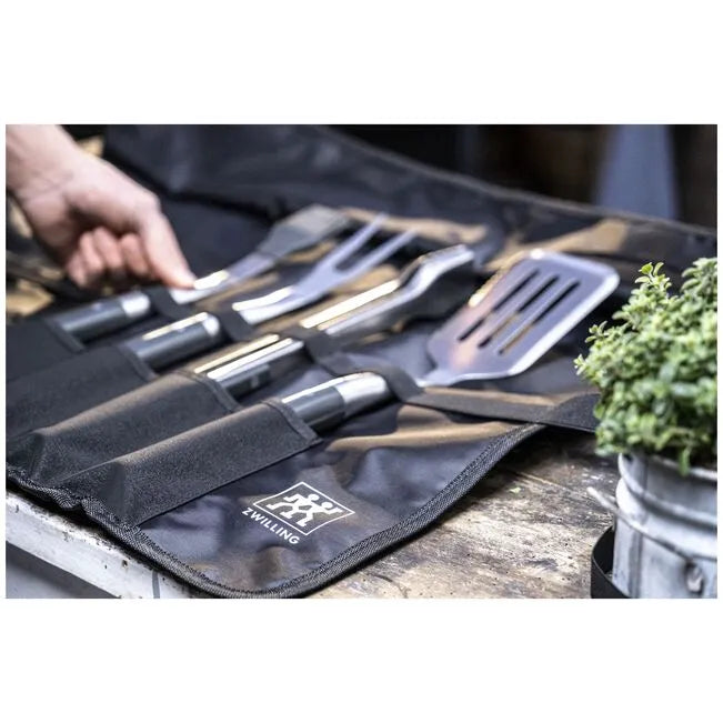 Premium Stainless Steel BBQ Tool Set - 5-Piece Grill-Kitchen Tools-DECOROLALA