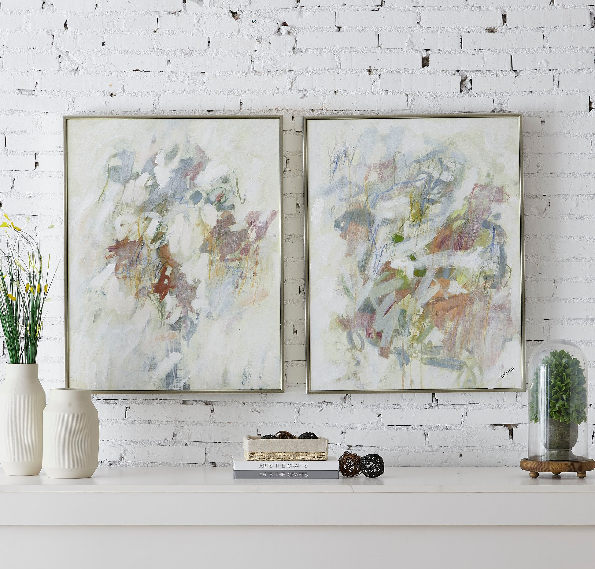 Pristina 22" Wide Canvas Art, Rose-Canvas Art-DECOROLALA