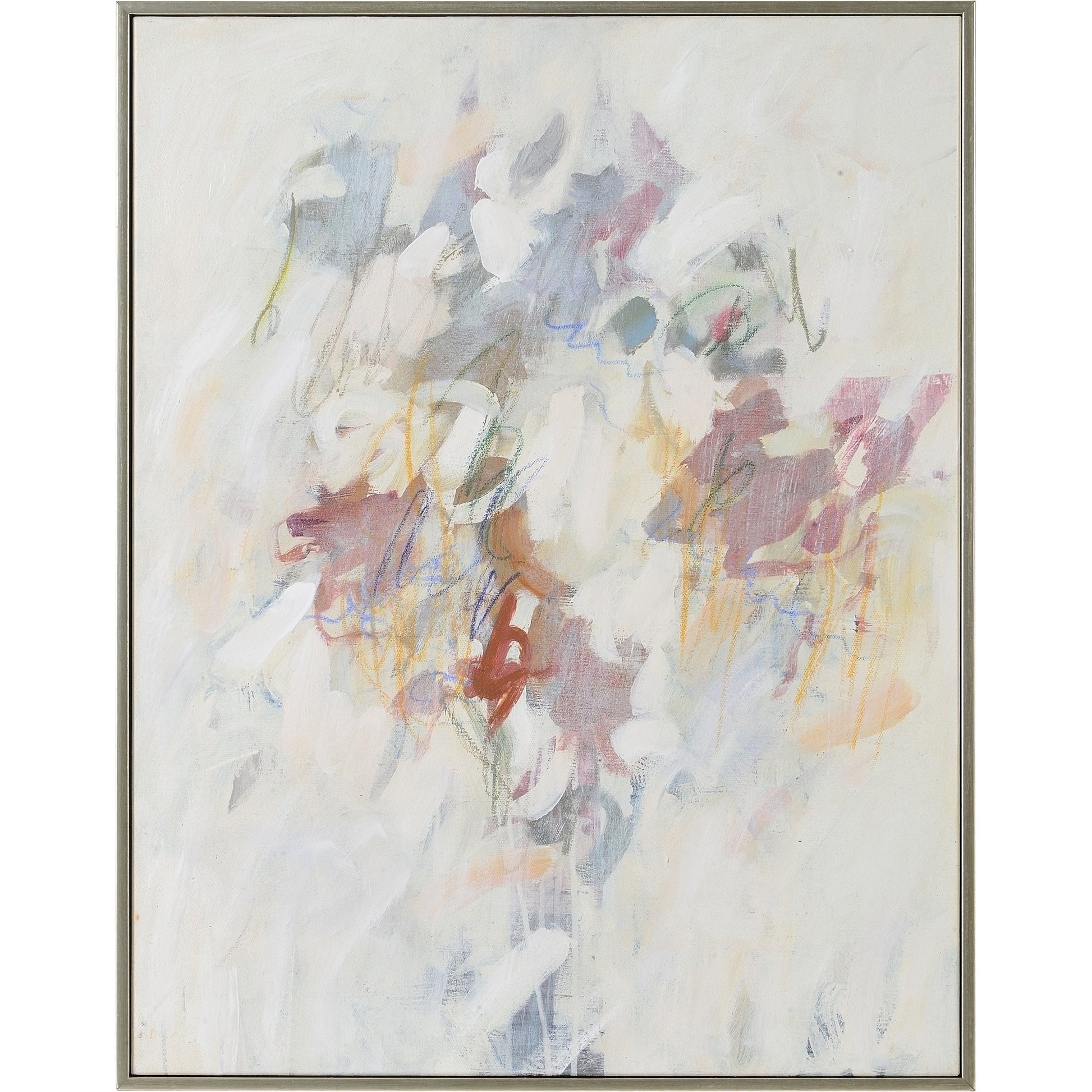 Pristina 22" Wide Canvas Art, Rose-Canvas Art-DECOROLALA