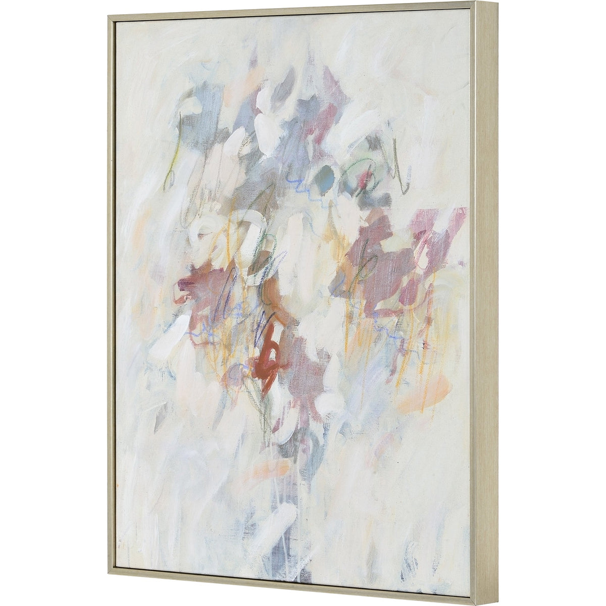 Pristina 22" Wide Canvas Art, Rose-Canvas Prints-DECOROLALA