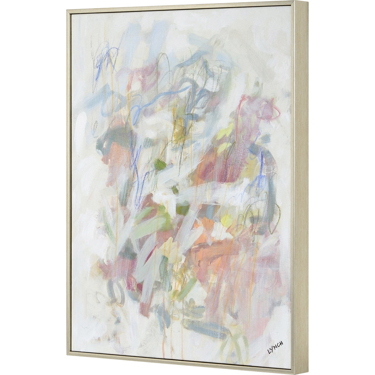 Pristina 22" Wide Canvas Art, Rose-Canvas Prints-DECOROLALA