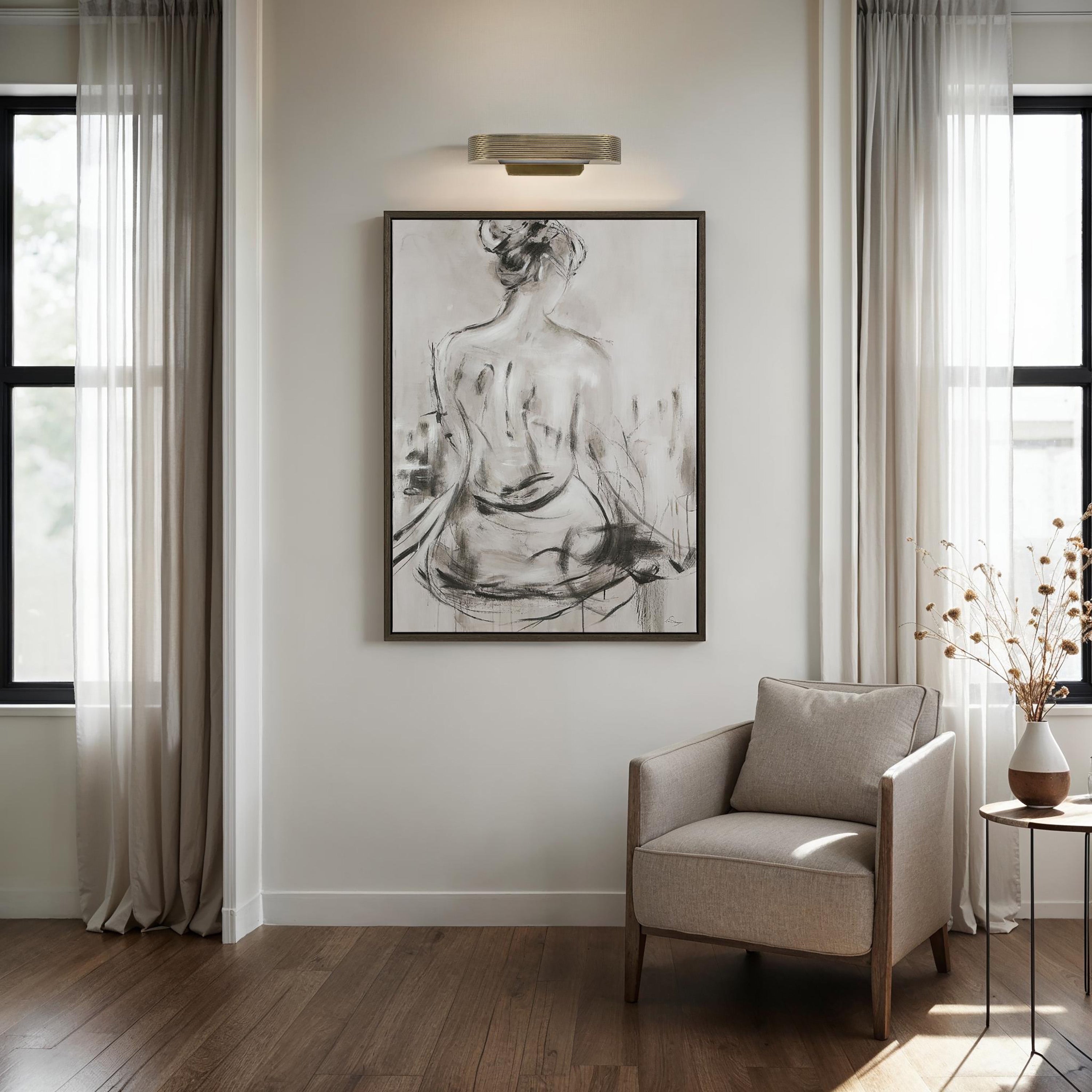 Priya 4.5" Height Wall Sconce, Yellow-Wall Sconce-DECOROLALA