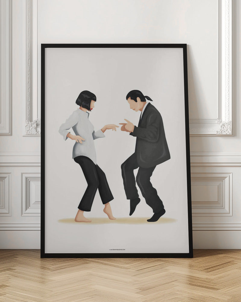 Pulp Fiction Wall Art by Nour Tohme-Canvas Print-DECOROLALA