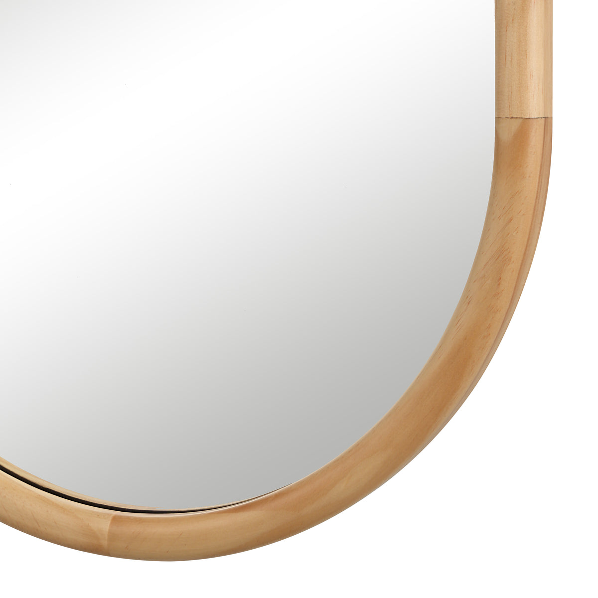 Puno 36" H x 20" W Wall Mirror, Brown-Mirrors-DECOROLALA