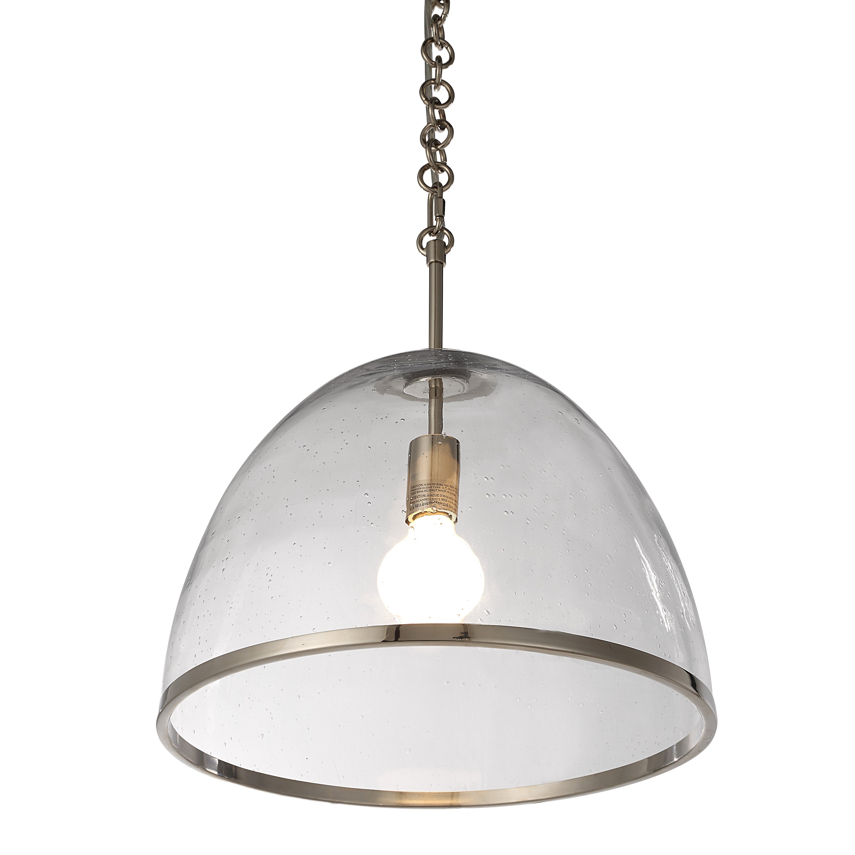 Pura 91" Height Ceiling Fixture, Clear-Ceiling Fixture-DECOROLALA