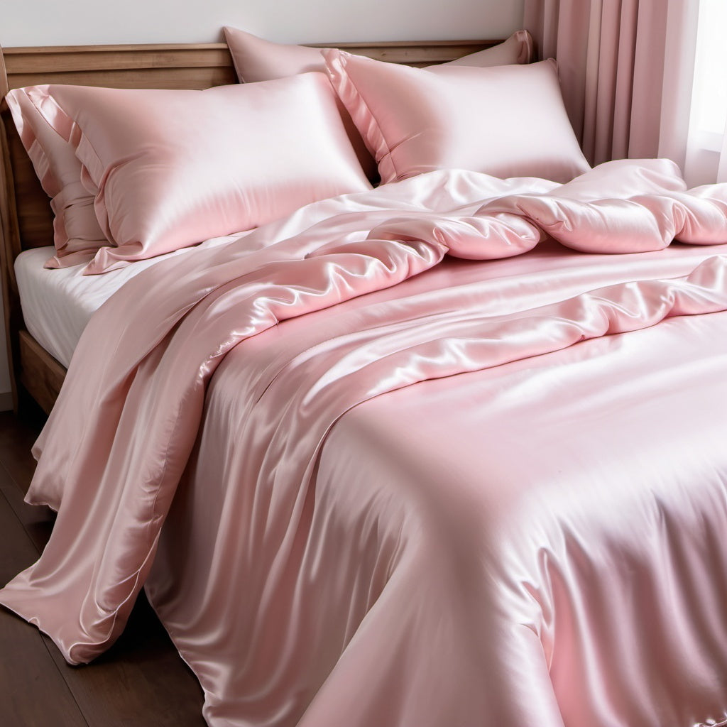 Pure Mulberry Silk Duvet Cover Sets-Duvet Cover-DECOROLALA