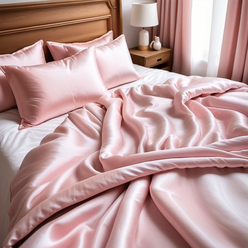 Pure Mulberry Silk Duvet Cover Sets-Duvet Cover-DECOROLALA