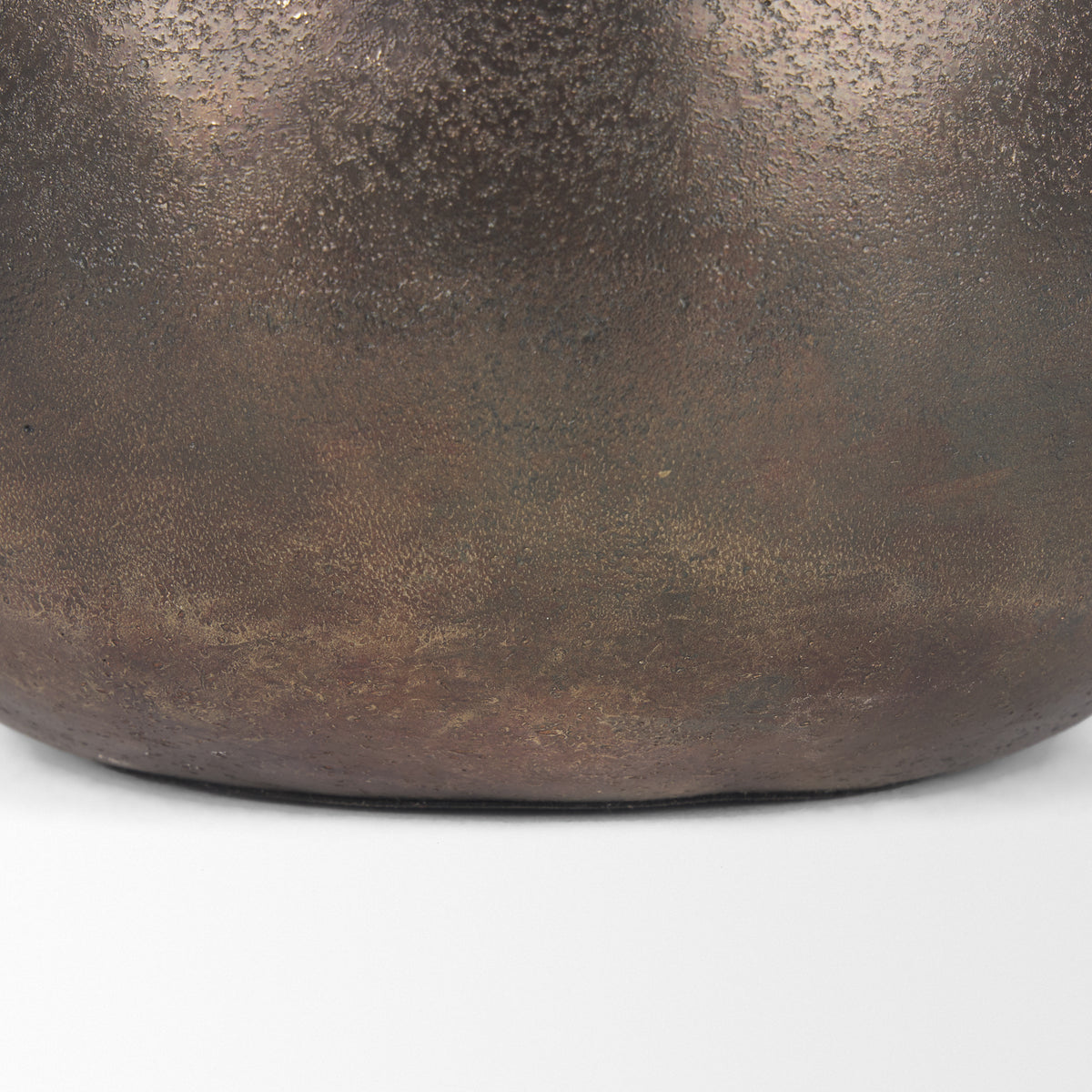 Quade Small Gold Metal Planter-Vase-DECOROLALA