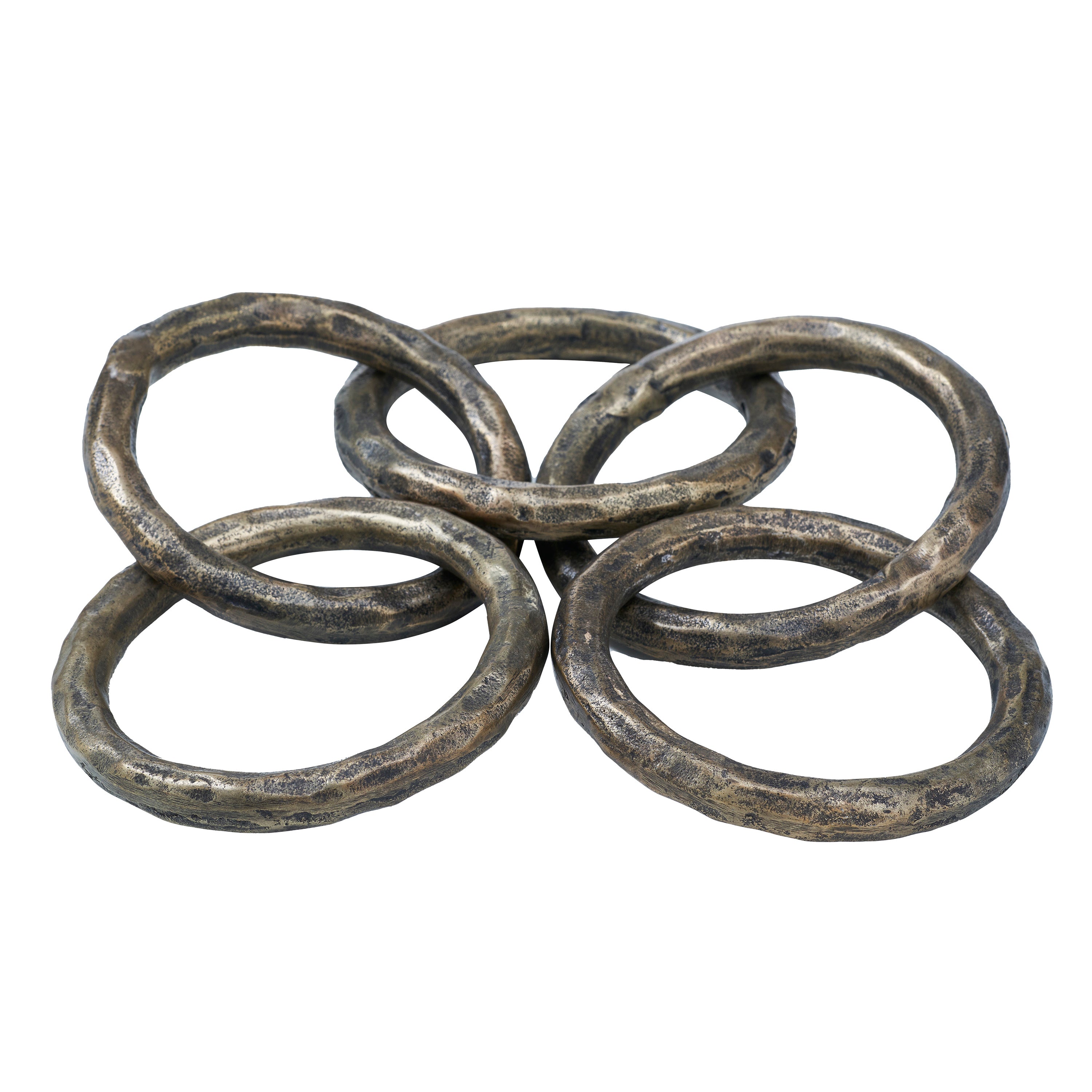 Quai Indoor Cast Aluminum Table Top Accessory, Antique Brass-Table Top Accessory-DECOROLALA