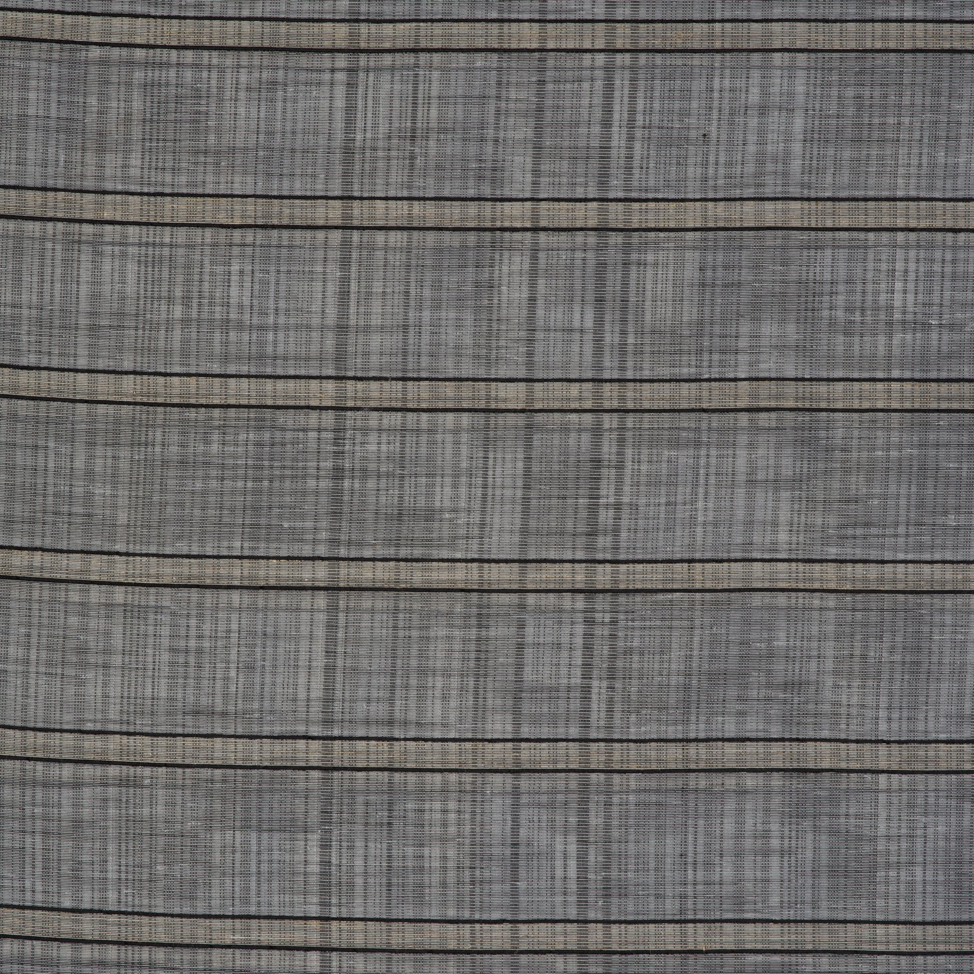 Quantas Horizontal Striped Textured Grommet Sheer Curtain 108"x 95"-Curtains-DECOROLALA