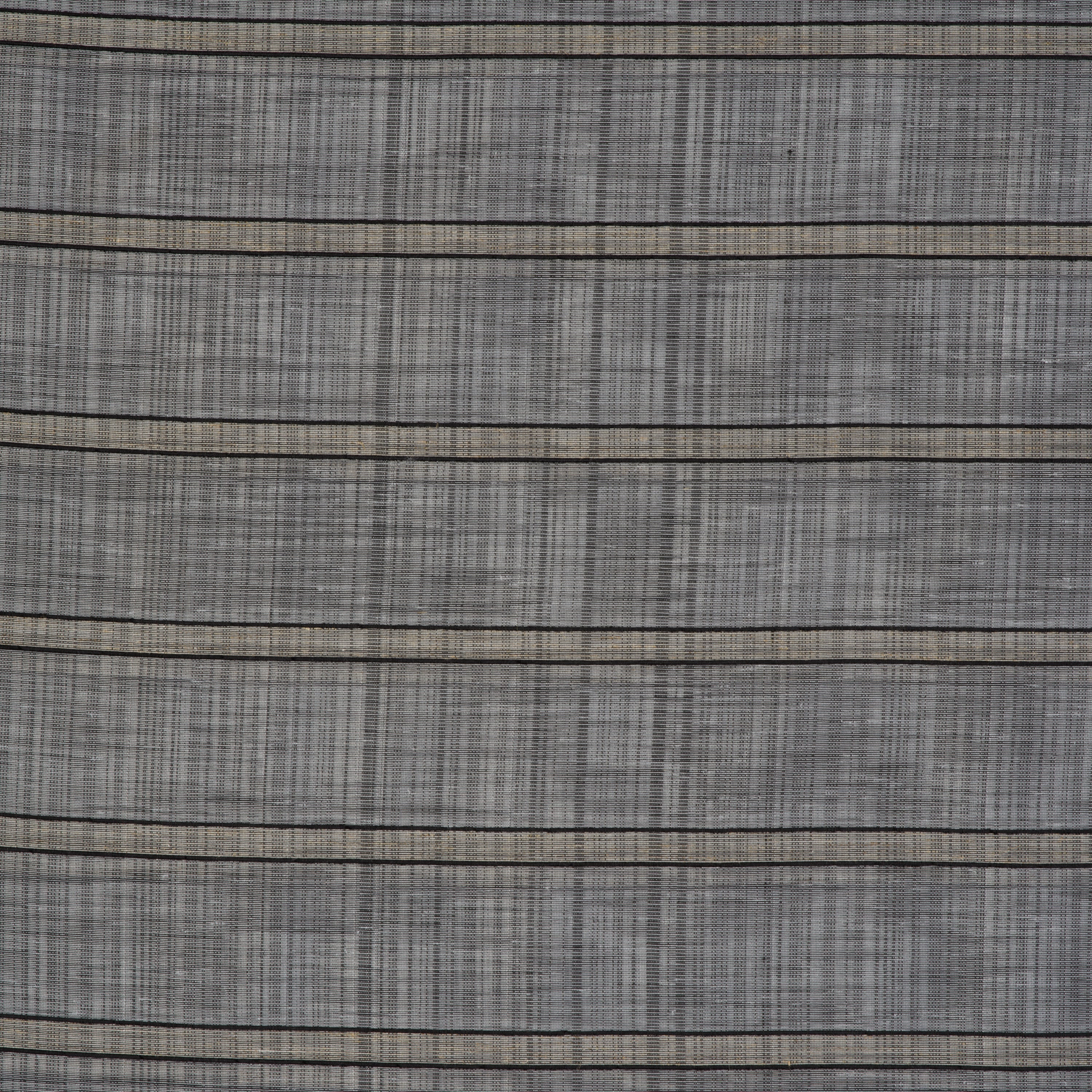 Quantas Horizontal Striped Textured Grommet Sheer Curtain 108"x 95"-Curtains-DECOROLALA