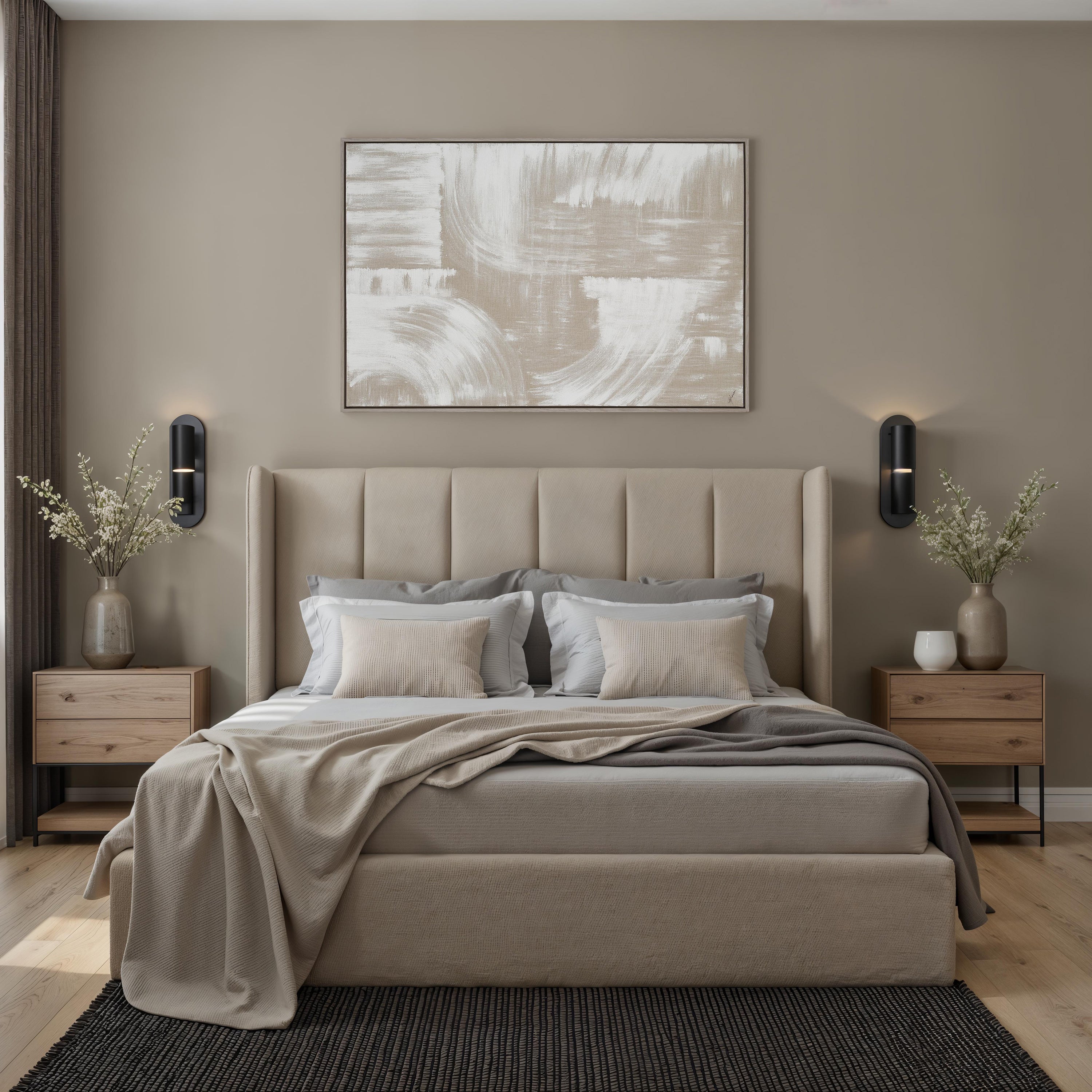 Quatro 40" H x 60" W Canvas Art-Canvas Print-DECOROLALA