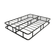 Queen Size Bed Frame with Metal Slat Support-Simple Bed Frame-DECOROLALA
