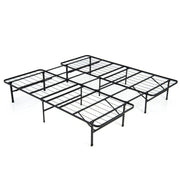 Queen/King Size Folding Steel Platform Bed Frame for Kids and Adults-King Size-Folding Beds-DECOROLALA