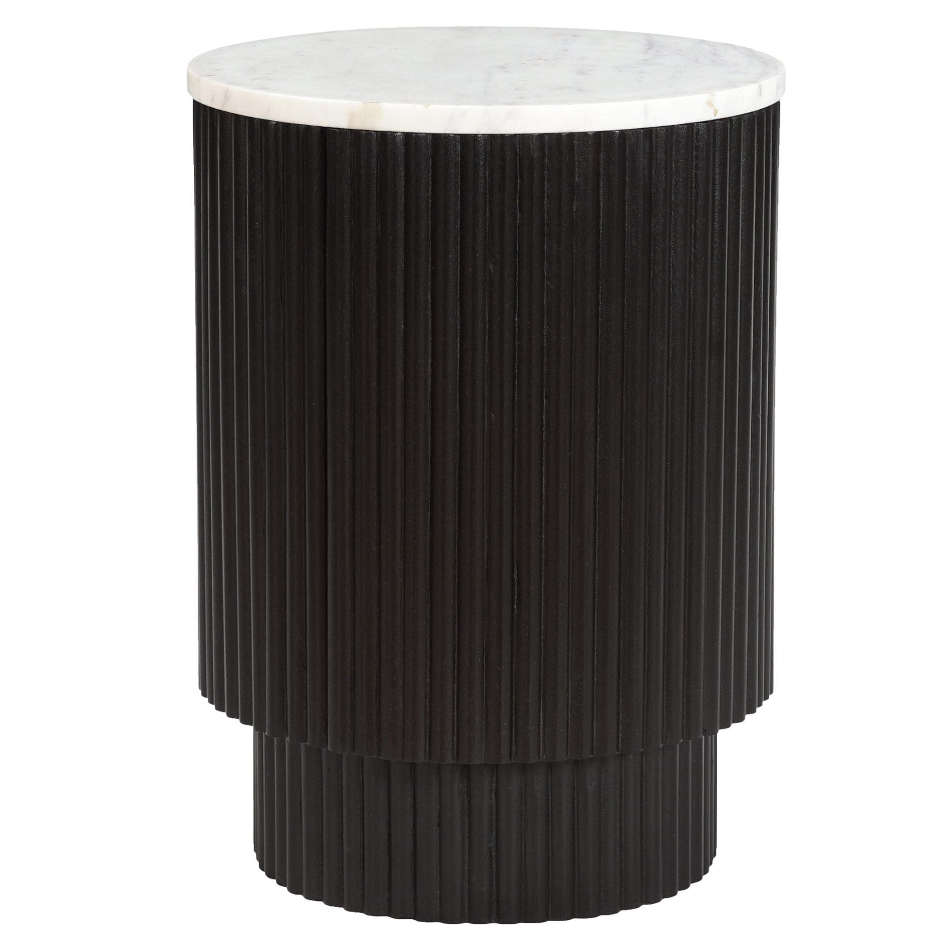 REYNA-ACCENT TABLE-BLACK-DECOROLALA
