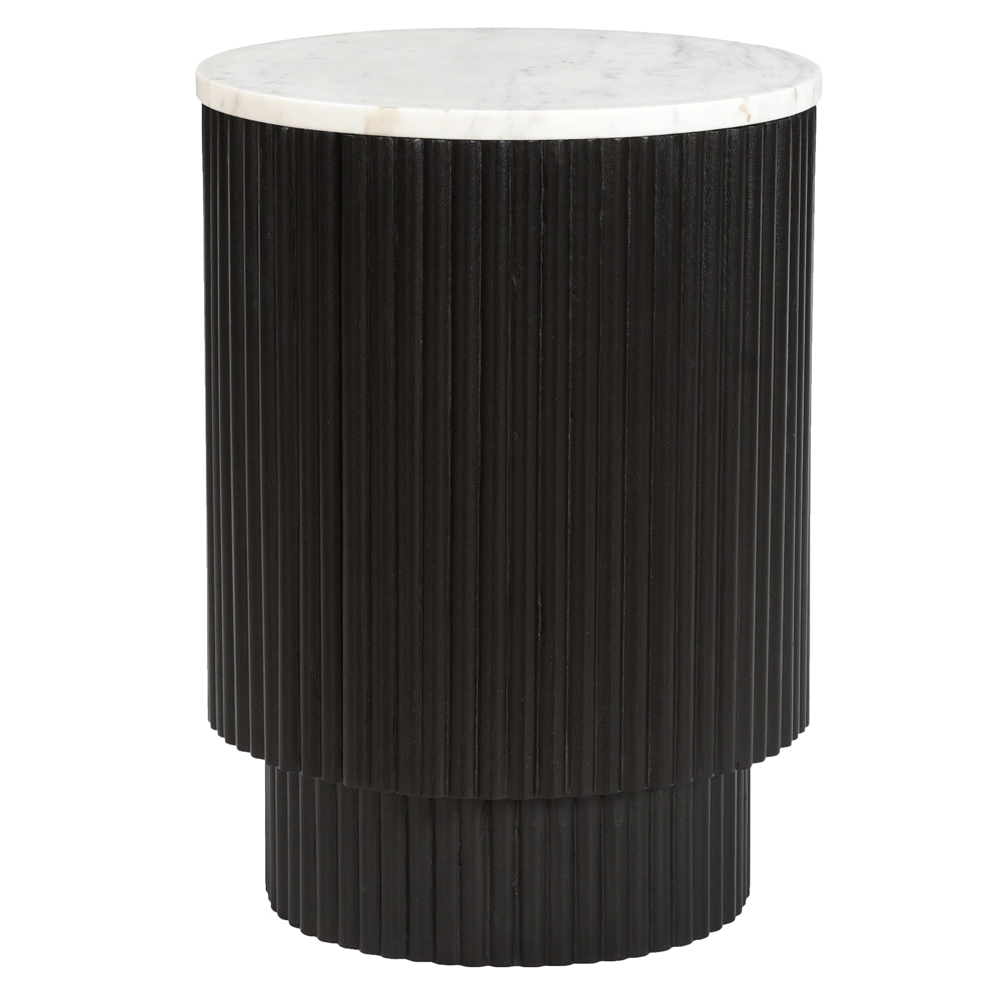 REYNA-ACCENT TABLE-BLACK-DECOROLALA