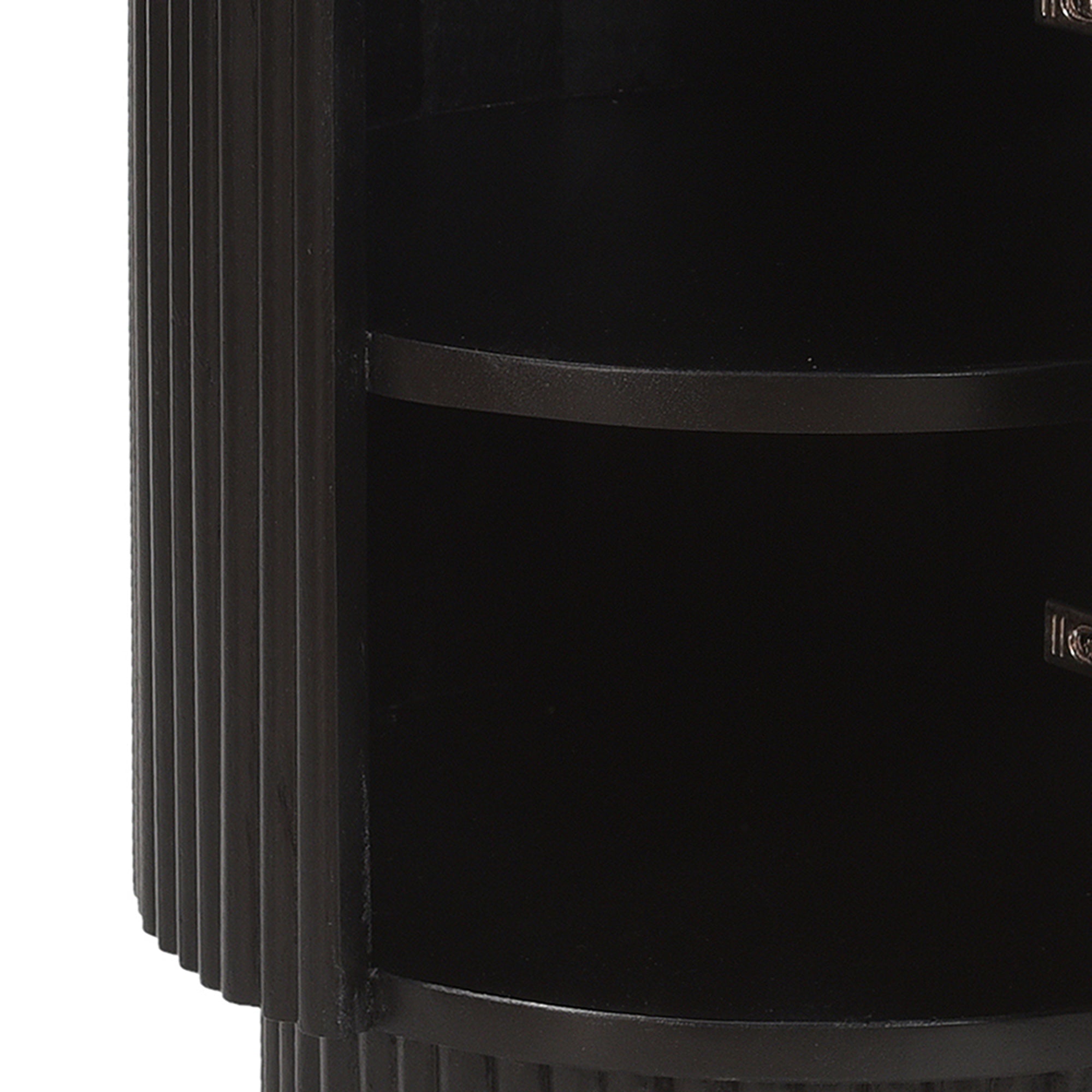 REYNA-ACCENT TABLE-BLACK-DECOROLALA