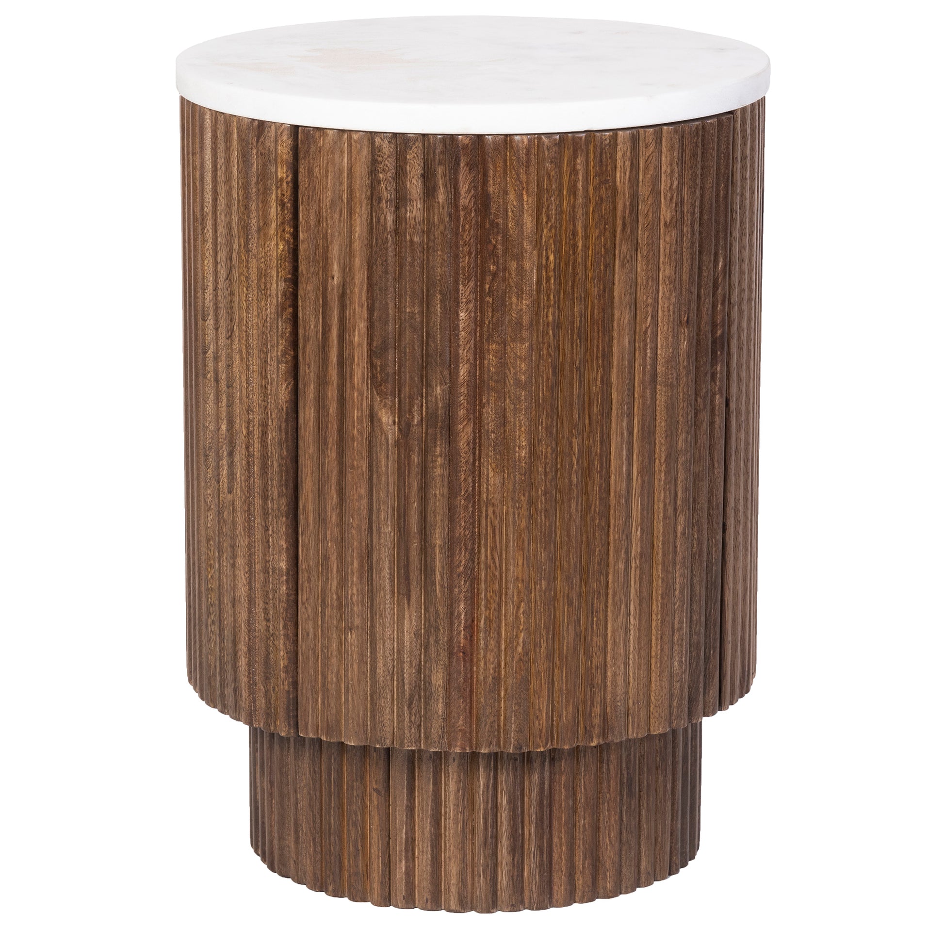 REYNA-ACCENT TABLE-WALNUT-DECOROLALA