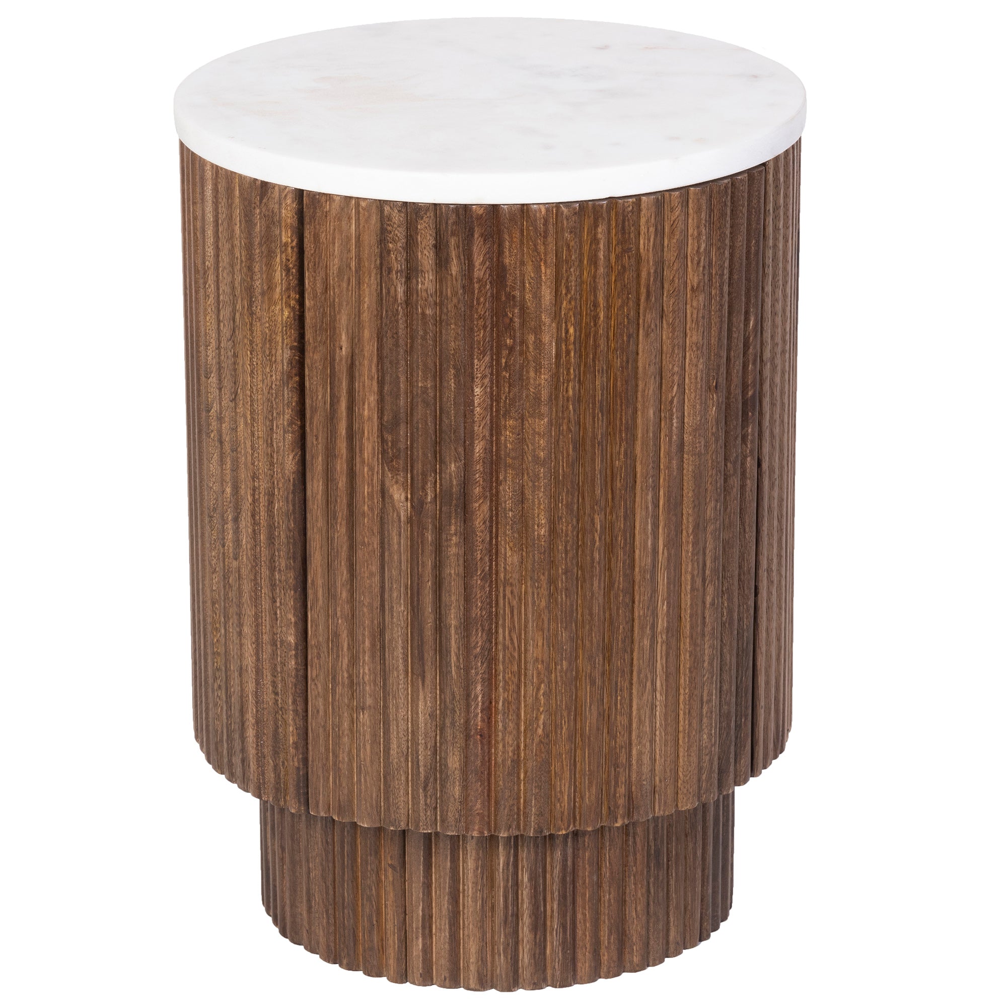 REYNA-ACCENT TABLE-WALNUT-DECOROLALA