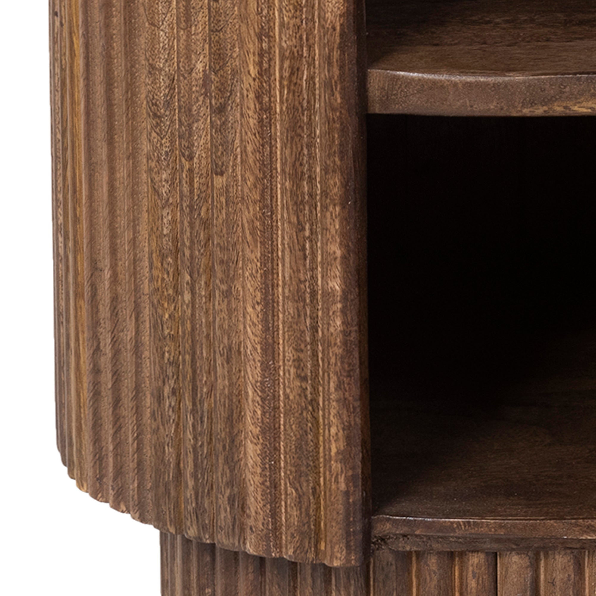 REYNA-ACCENT TABLE-WALNUT-DECOROLALA