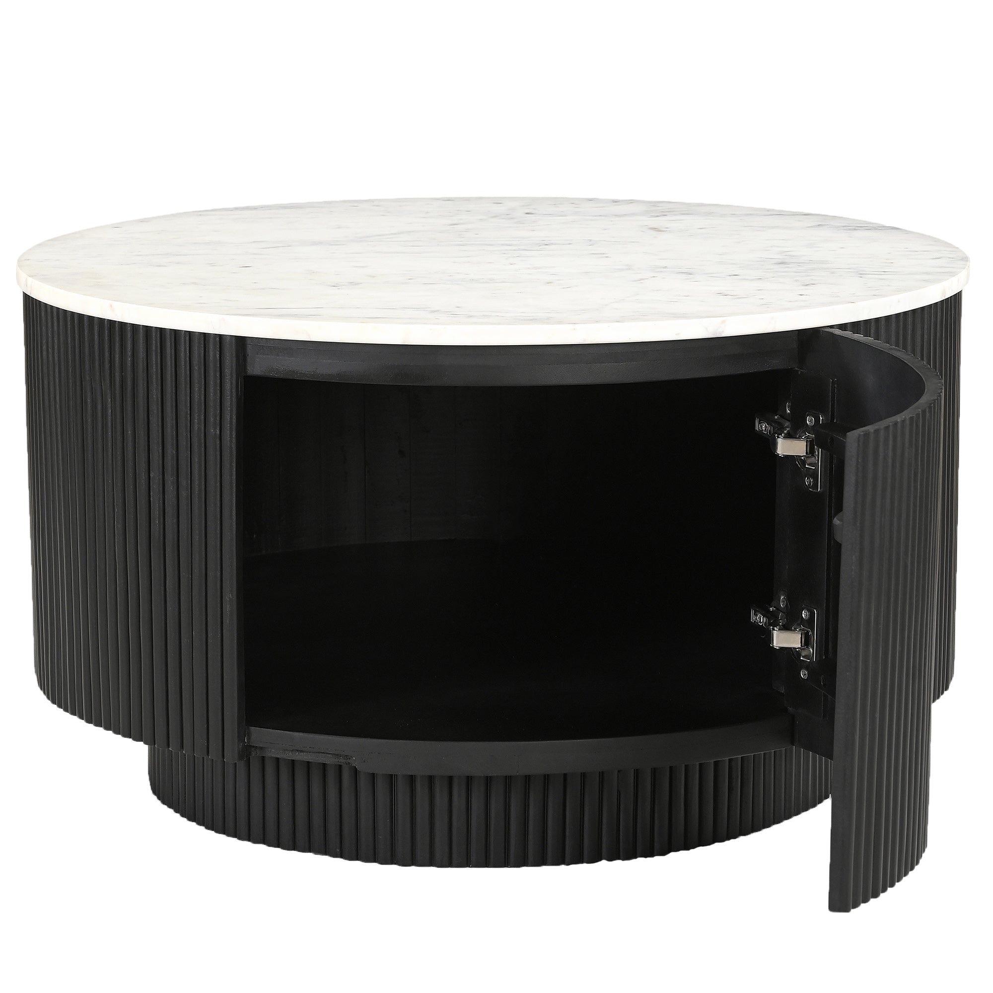 REYNA-COFFEE TABLE-BLACK-DECOROLALA