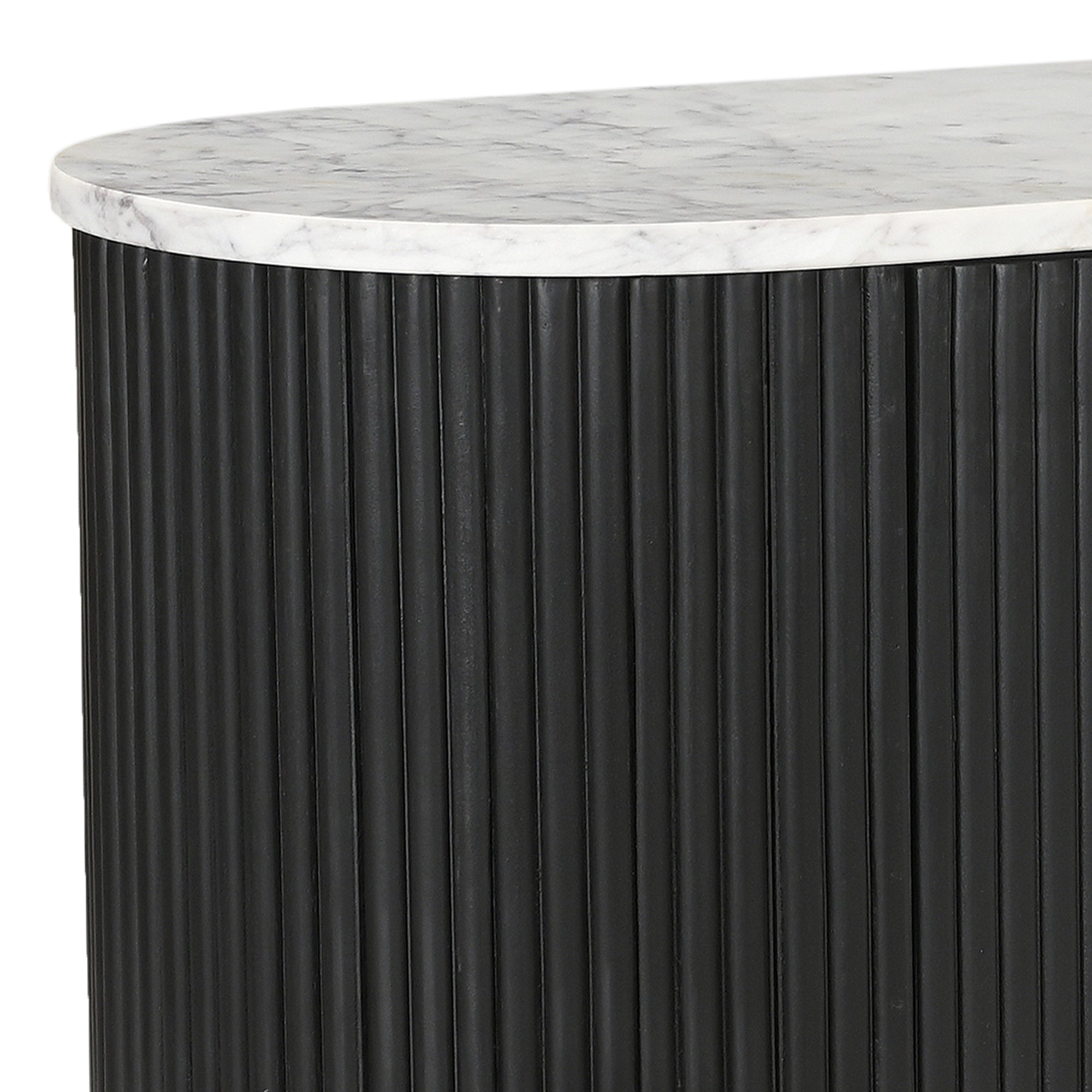 REYNA-MEDIA CABINET-BLACK-DECOROLALA