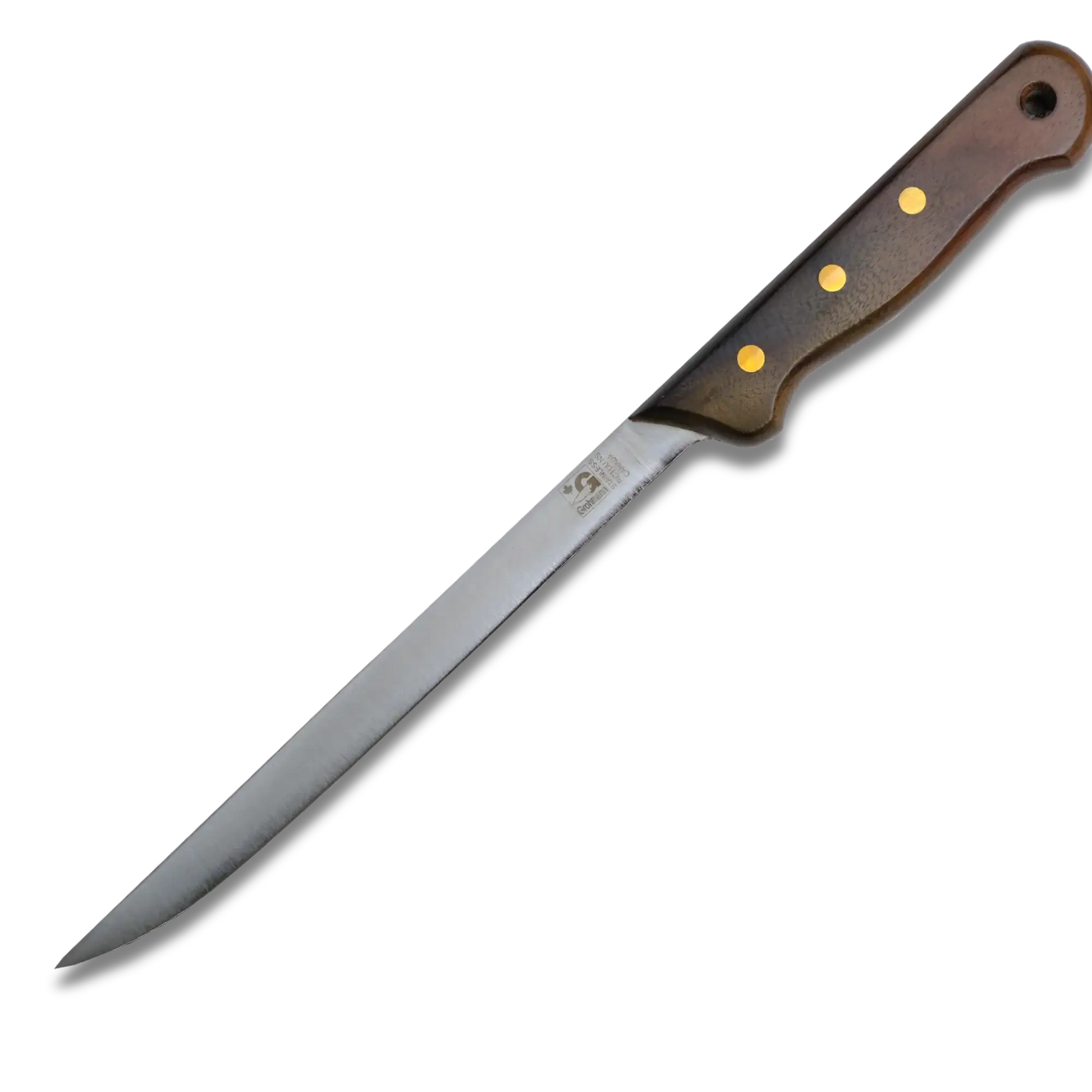 Regular Line Fillet Knife & Leather Sheath 8" Blade | RF800S-0