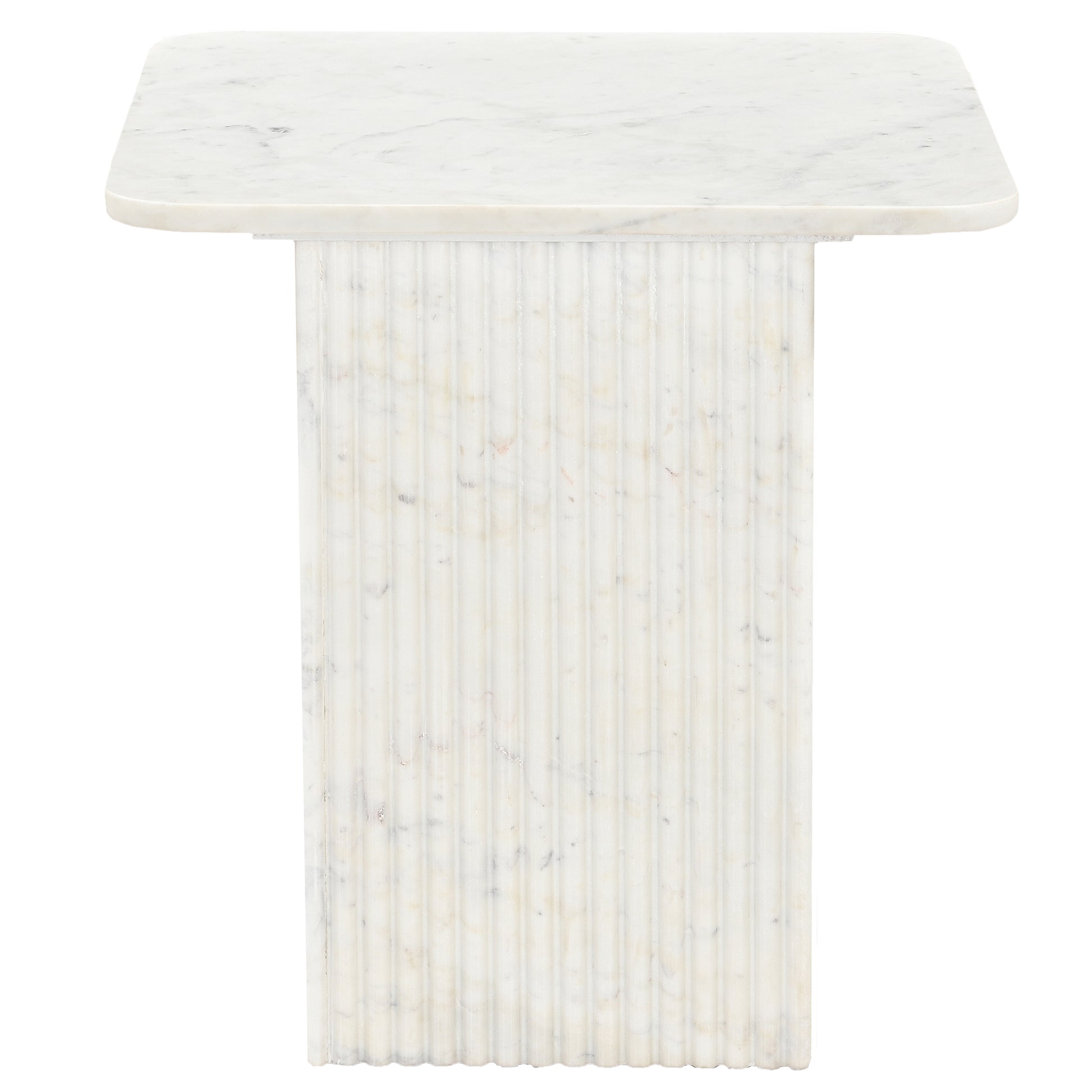ROLAND-ACCENT TABLE-WHITE-DECOROLALA