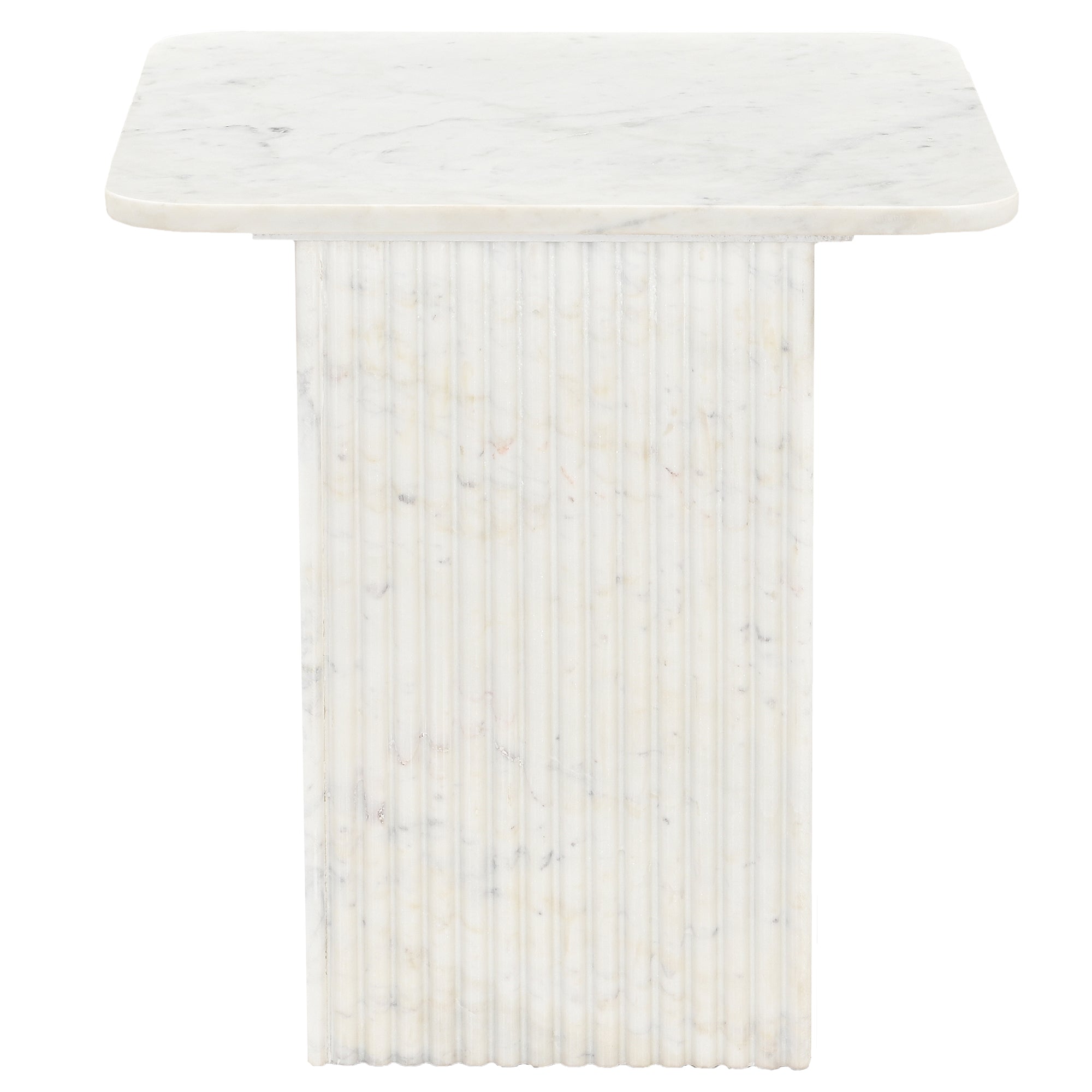 ROLAND-ACCENT TABLE-WHITE-DECOROLALA