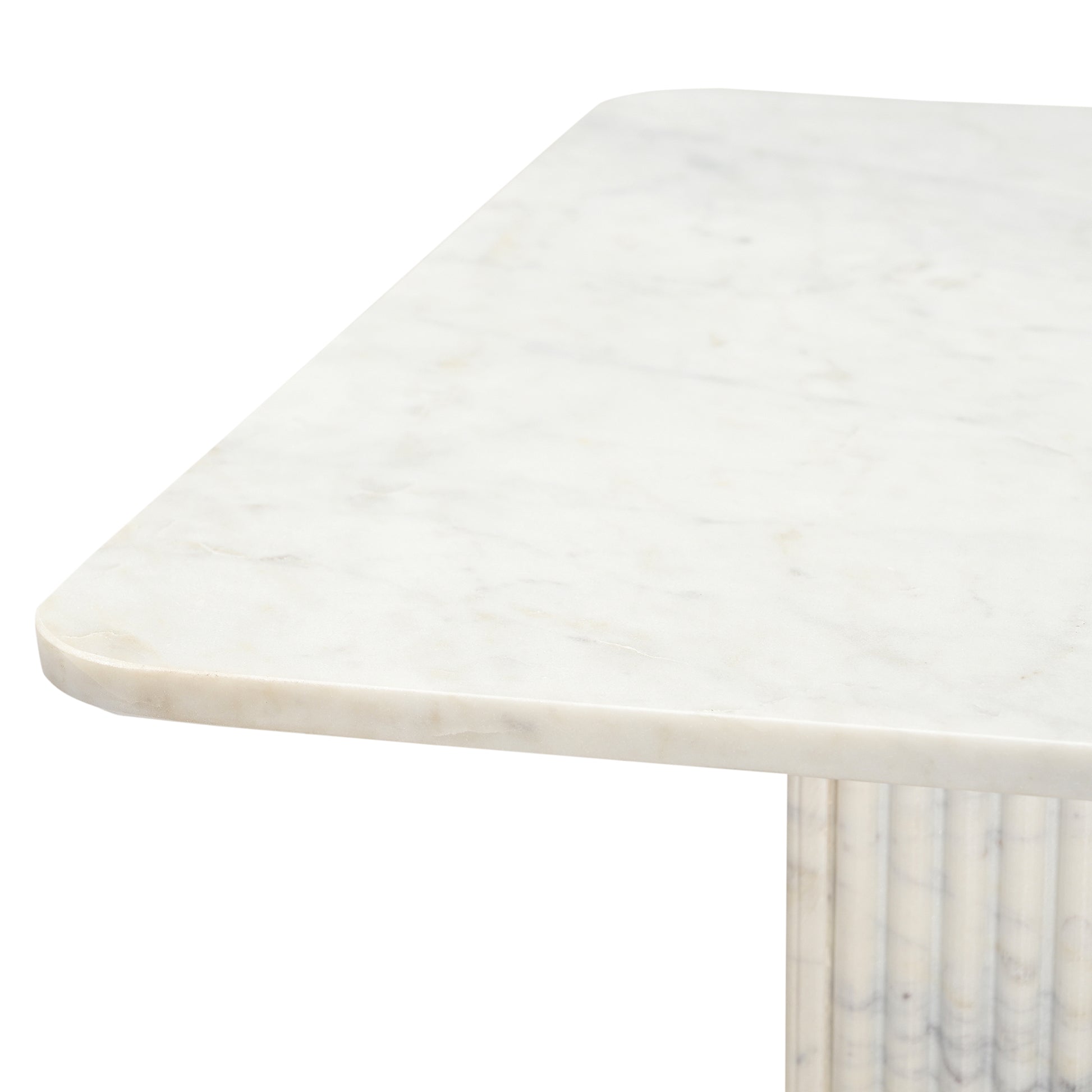 ROLAND-ACCENT TABLE-WHITE-DECOROLALA
