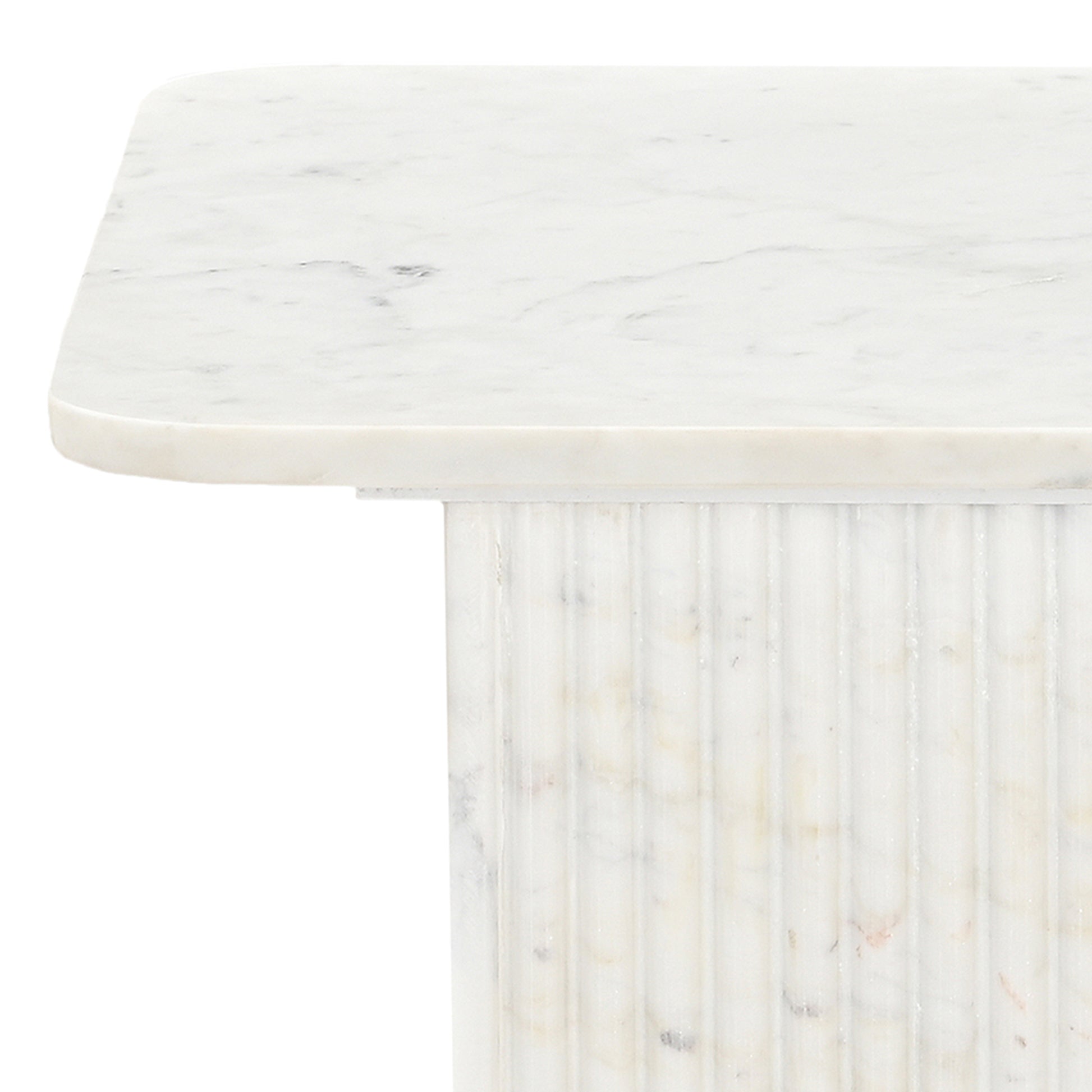 ROLAND-ACCENT TABLE-WHITE-DECOROLALA