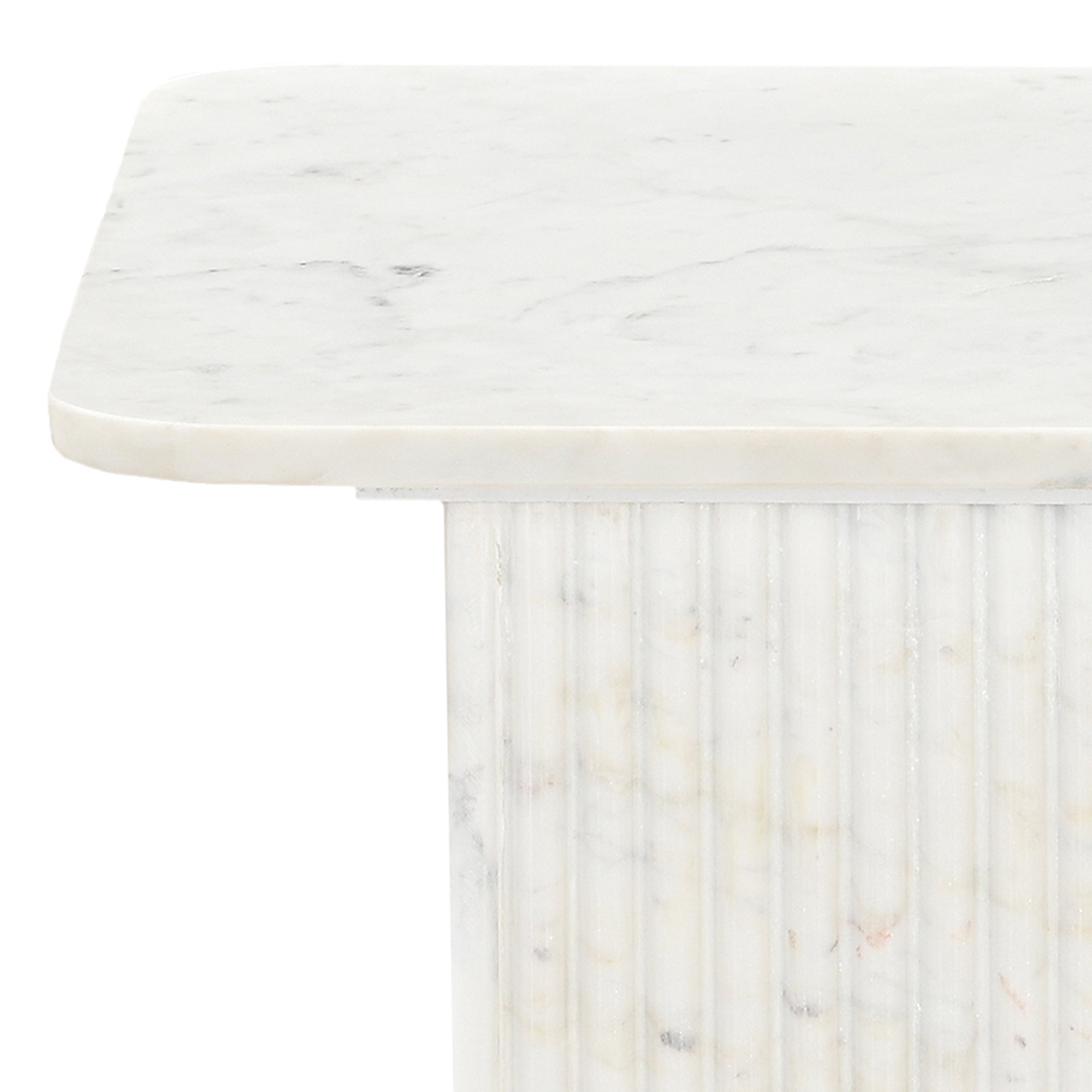 ROLAND-ACCENT TABLE-WHITE-DECOROLALA