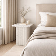 ROLAND-ACCENT TABLE-WHITE-DECOROLALA