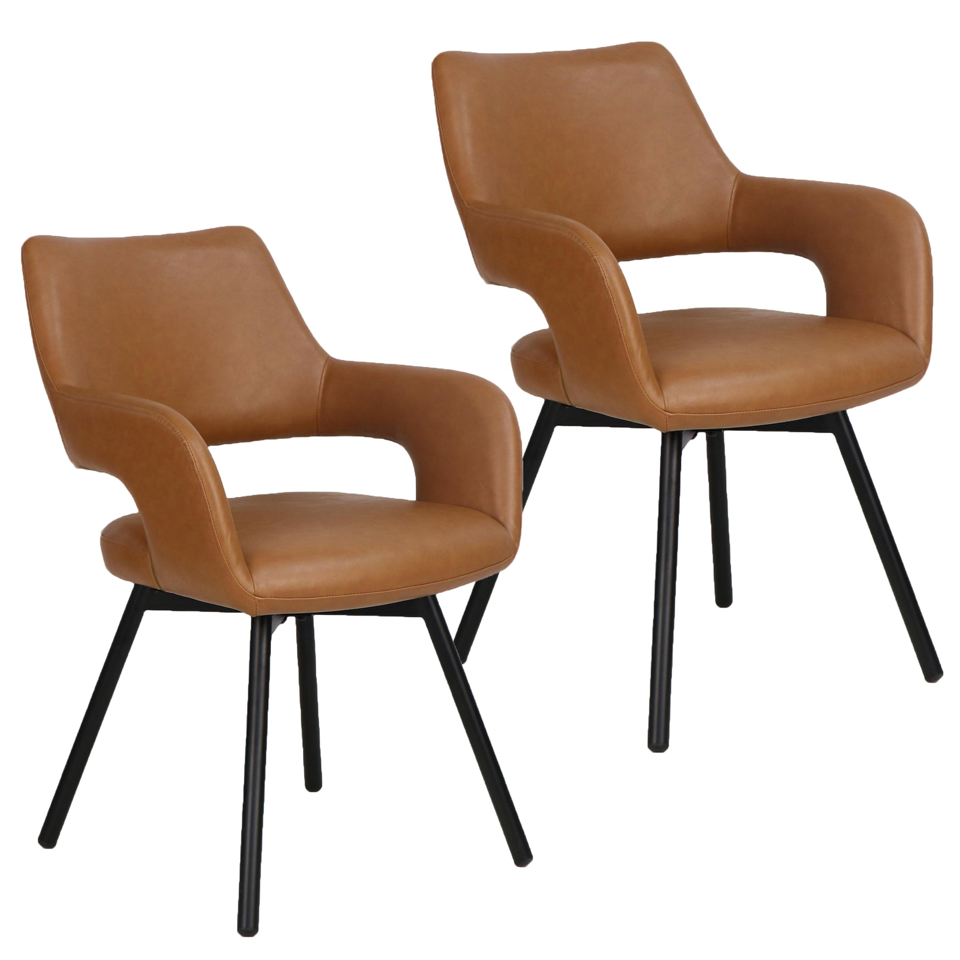 RYDER-DINING CHAIR-CAMEL-DECOROLALA