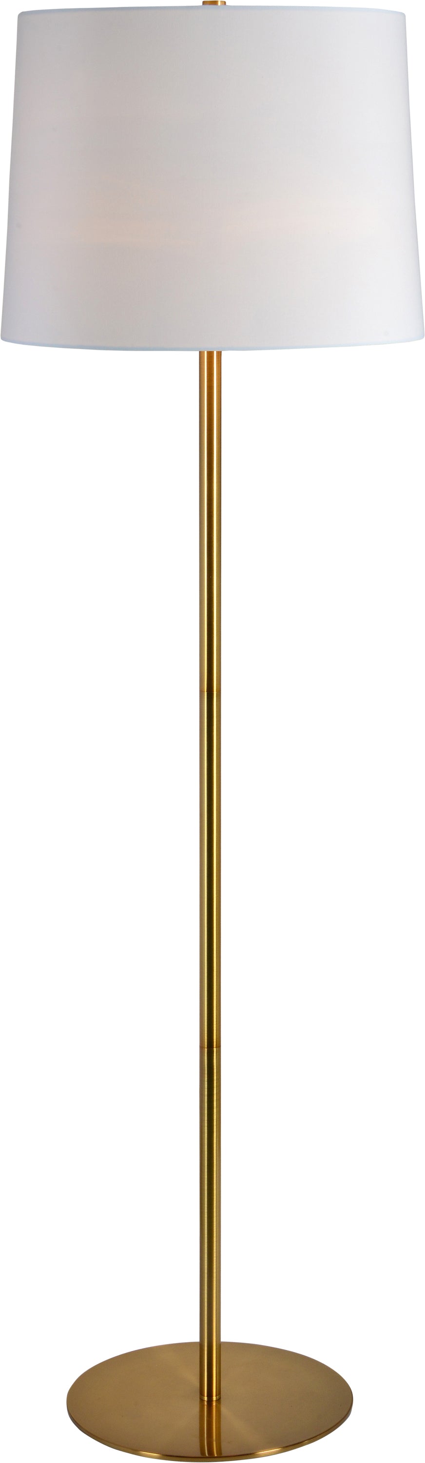 Radison 60" Length Floor lamp, Antique Brass-Floor lamp-DECOROLALA