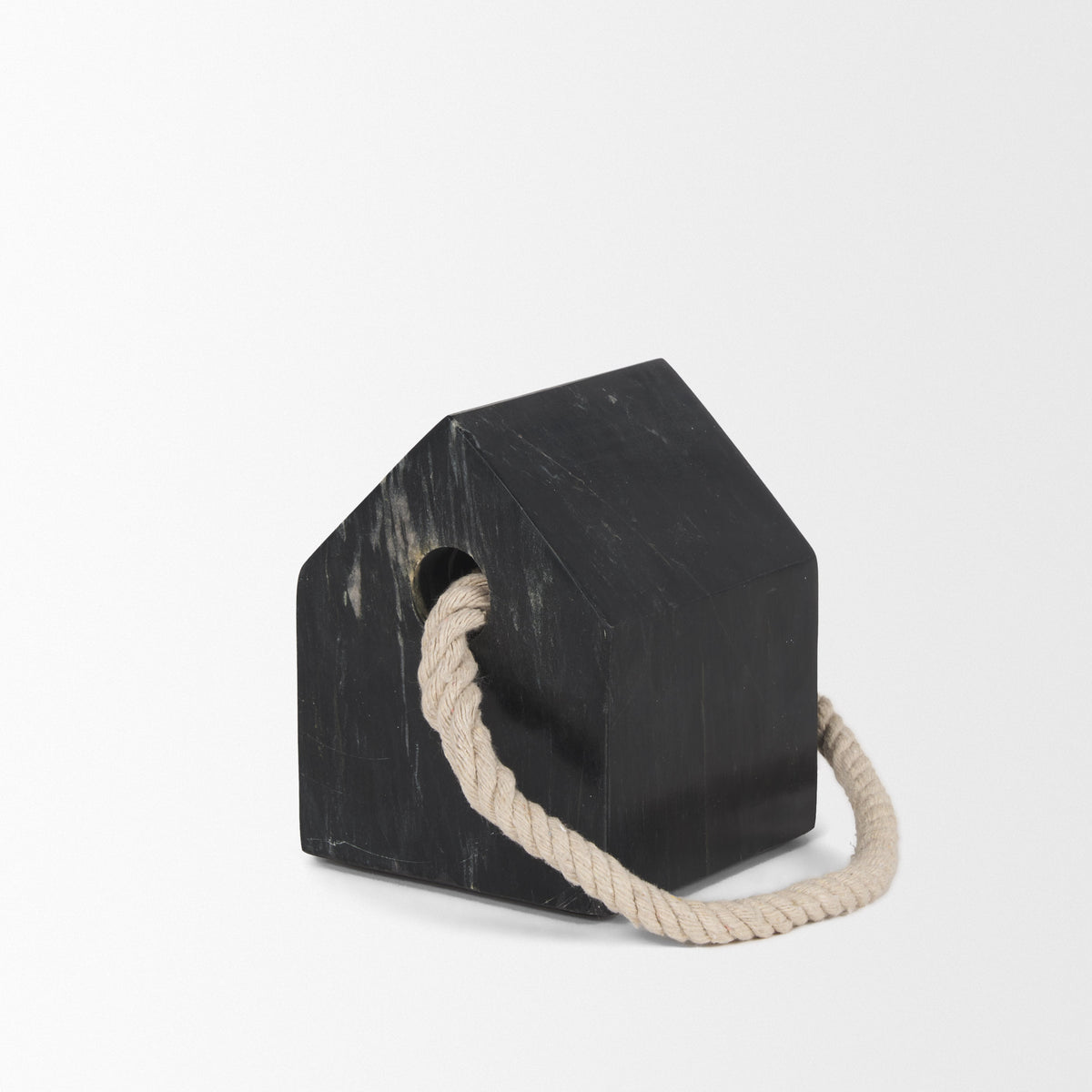 Raena Solid Marble House Door Stopper-Decorative Objects-DECOROLALA